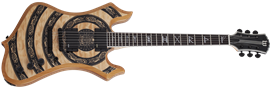 Wylde Audio Nomad  Norse Dragon Raw Top 6-String Electric Guitar 2023